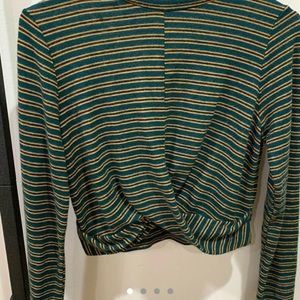 VINTAGE Miley + Molly Women's Long Sleeve crop top